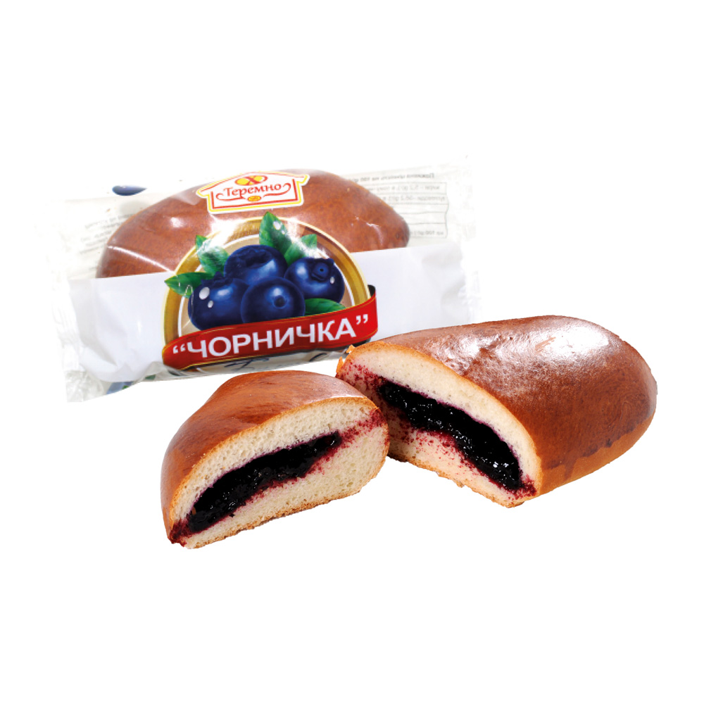 Булочка «Чорничка»