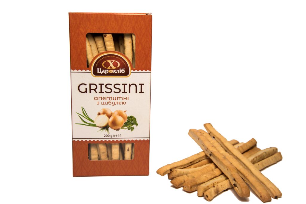 «Grissini апетитні з цибулею»