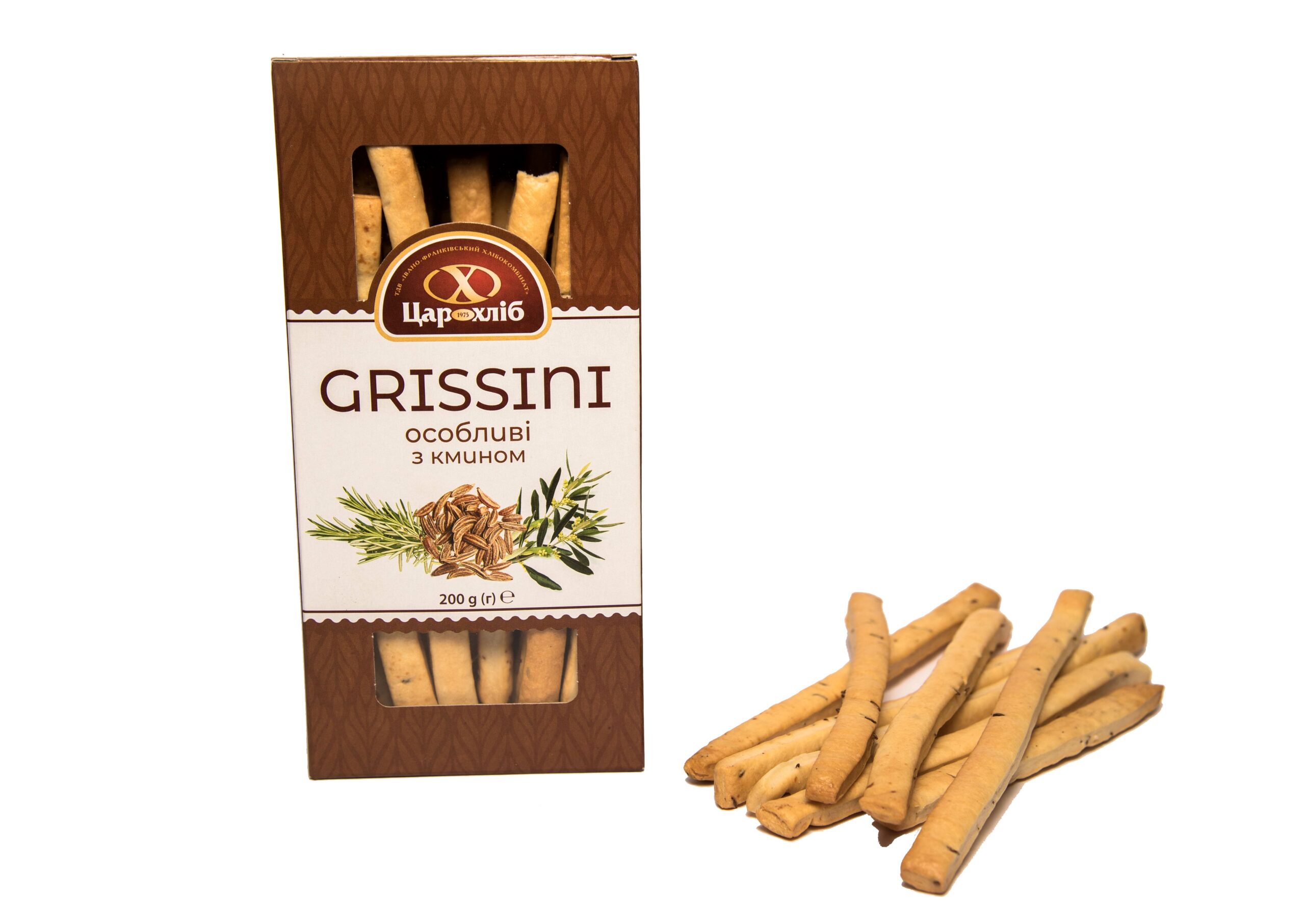 «Grissini особливі з кмином»