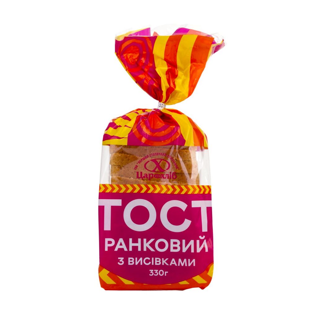 Хліб Тост Ранковий з висівками