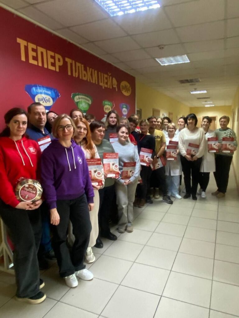 Інвестиції в експертність: технологи холдингу навчалися роботі зі стартовими культурами разом з Лесаффр Україна